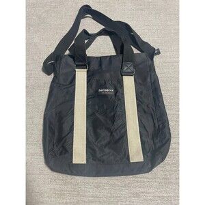 Vintage Samsonite Blacl Tote Messenger Bag Travel Bag